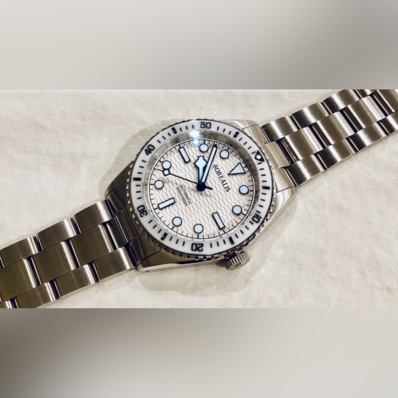 * SOLD * Borealis Bull Shark 38mm Miyota 9039 Automatic SAPPHIRE Dive Watch - Picture 1 of 15